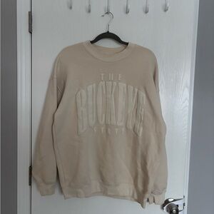 Buckeye State women’s Cream Sweater